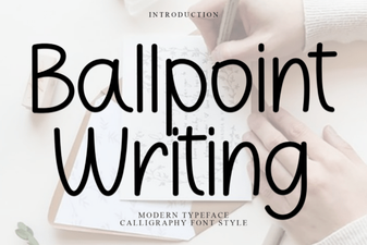 Ballpoint Pen Font Designs: Use & Inspiration