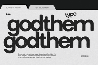 Godthem Font: Design Ideas and Projects