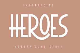The Heroes Font: Design Ideas & Creative Projects