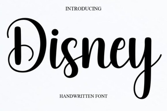 Unlocking Creativity with the Official Disney Font