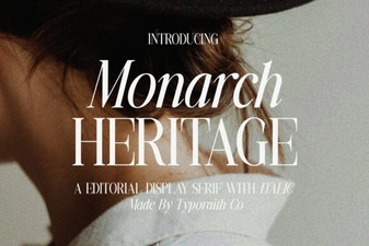 Monarch Heritage Font for Modern Typography Projects